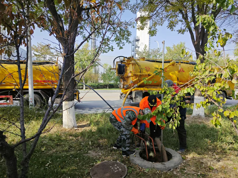 察哈尔路厂区管道清洗